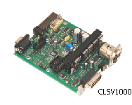 1-Achs Servomotorsteuerung CLSV1000 mit DC-Motor-Endstufe, 5/10 A